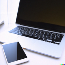 pc and smartphone